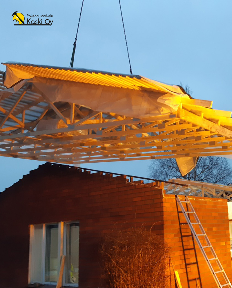 kattojen rakentaminen2 rakennuspalvelu kaski oy