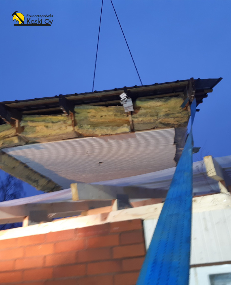 kattojen rakentaminen rakennuspalvelu kaski oy